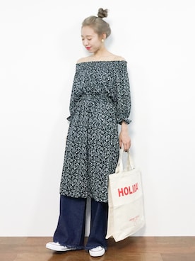 りっぴーさん(レディース・154cm)の夏コーディネート