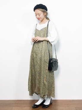 「MACKINTOSH PHILOSOPHY（ﾏｯｷﾝﾄｯｼｭ ﾌｨﾛｿﾌｨｰ）のアイテム」を使った、りっぴーさん（レディース・154cm）の夏コーディネート