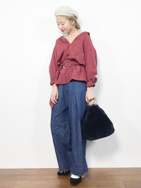 りっぴーさん(レディース・154cm)の夏コーディネート