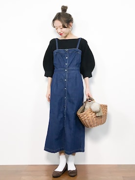 「kakatoo（カカトゥ）のアイテム」を使った、りっぴーさん（レディース・154cm）の秋コーディネート