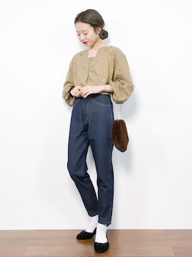 りっぴーさん（レディース・154cm）の秋コーディネート