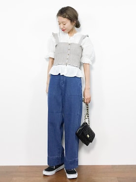 りっぴーさん（レディース・154cm）の秋コーディネート