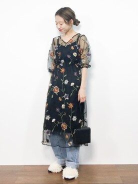 りっぴーさん(レディース・154cm)の秋コーディネート