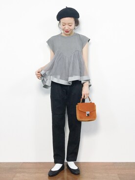 りっぴーさん(レディース・154cm)の秋コーディネート