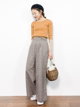 りっぴーさん（レディース・154cm）の秋コーディネート