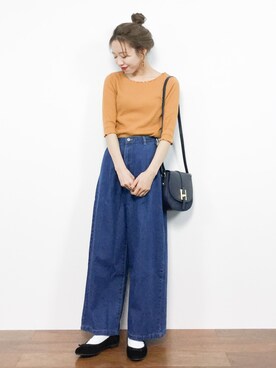 りっぴーさん（レディース・154cm）の秋コーディネート