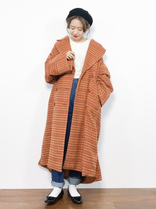 りっぴー Zozotown Wegoのチェスターコートを使ったコーディネート Wear りっぴー Zozotown Wegoのチェスターコートを使ったコーディネート Wear