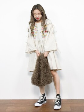 りっぴーさん（レディース・154cm）の秋コーディネート