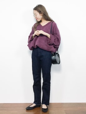 りっぴーさん(レディース・154cm)の秋コーディネート