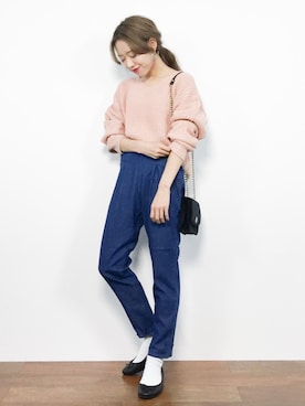 りっぴーさん（レディース・154cm）の秋コーディネート