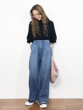 りっぴーさん（レディース・154cm）の秋コーディネート