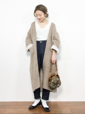 りっぴーさん（レディース・154cm）の秋コーディネート