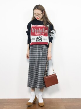 りっぴーさん（レディース・154cm）の秋コーディネート