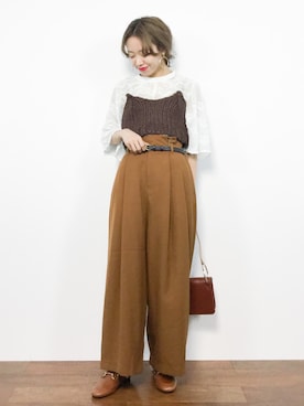 りっぴーさん（レディース・154cm）の秋コーディネート