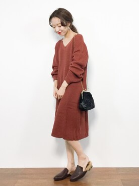 りっぴーさん（レディース・154cm）の秋コーディネート