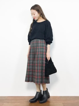 りっぴーさん（レディース・154cm）の秋コーディネート