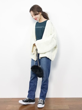 りっぴーさん（レディース・154cm）の秋コーディネート