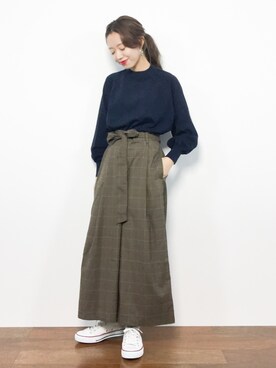 りっぴーさん（レディース・154cm）の秋コーディネート