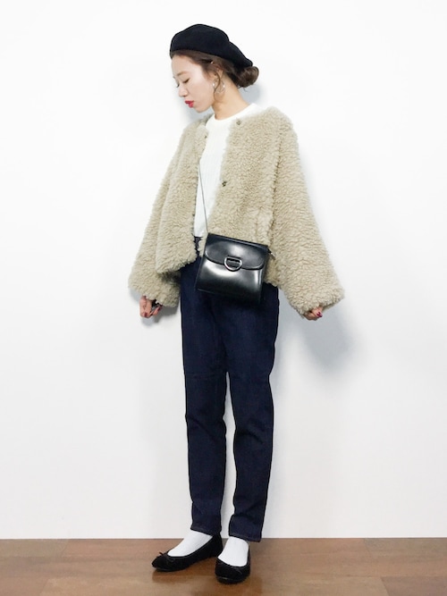 りっぴー Zozotown Merlotのブルゾンを使ったコーディネート Wear