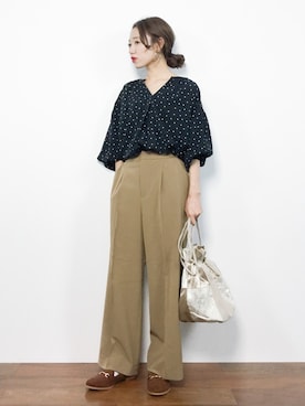 りっぴーさん（レディース・154cm）の秋コーディネート