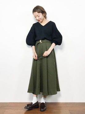 りっぴーさん（レディース・154cm）の秋コーディネート