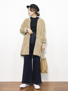 りっぴーさん（レディース・154cm）の秋コーディネート