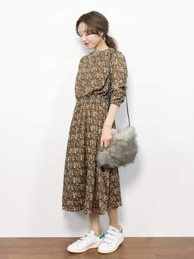 りっぴーさん(レディース・154cm)の秋コーディネート