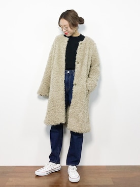 りっぴーさん（レディース・154cm）の秋コーディネート