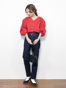 りっぴーさん（レディース・154cm）の秋コーディネート