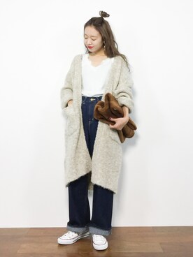 りっぴーさん（レディース・154cm）の秋コーディネート