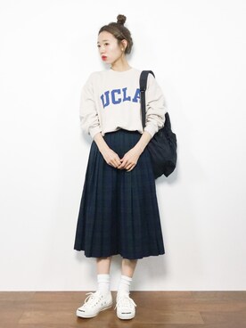 りっぴーさん（レディース・154cm）の秋コーディネート