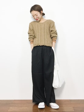 りっぴーさん（レディース・154cm）の秋コーディネート