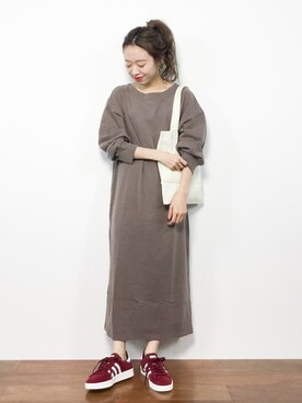 「Another Edition（アナザーエディション）のアイテム（ワンピース/ドレス）」を使った、りっぴーさん（レディース・154cm）の秋コーディネート