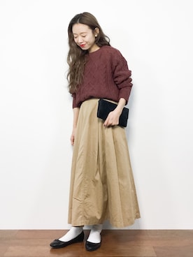 りっぴーさん（レディース・154cm）の秋コーディネート