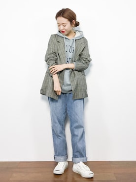 りっぴーさん（レディース・154cm）の秋コーディネート