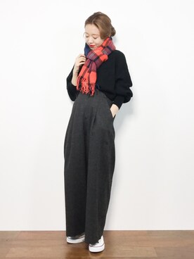 りっぴーさん（レディース・154cm）の秋コーディネート