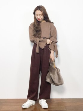 りっぴーさん(レディース・154cm)の秋コーディネート