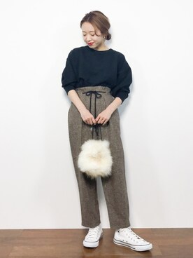 りっぴーさん(レディース・154cm)の秋コーディネート