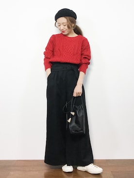 りっぴーさん（レディース・154cm）の秋コーディネート