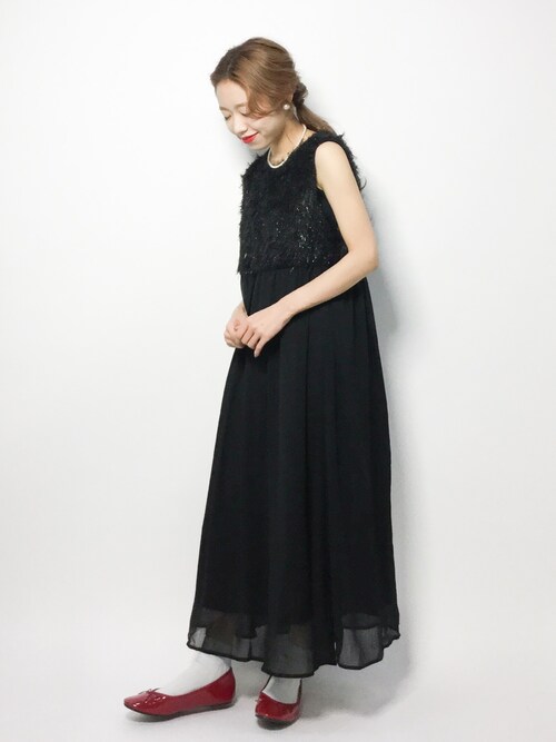 りっぴー Zozotown Merlot Plusのワンピースを使ったコーディネート Wear