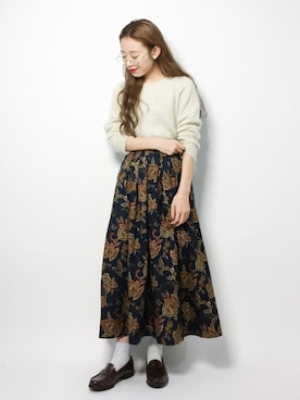 りっぴーさん（レディース・154cm）の秋コーディネート