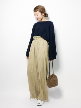 りっぴーさん（レディース・154cm）の秋コーディネート