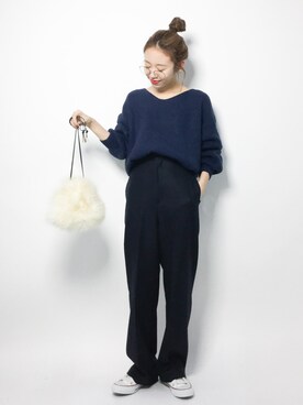 りっぴーさん(レディース・154cm)の秋コーディネート