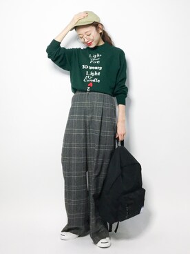 りっぴーさん（レディース・154cm）の秋コーディネート