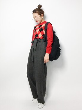 りっぴーさん（レディース・154cm）の秋コーディネート