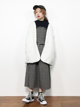 りっぴーさん（レディース・154cm）の秋コーディネート