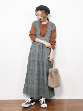 りっぴーさん（レディース・154cm）の秋コーディネート