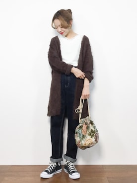 りっぴーさん(レディース・154cm)の秋コーディネート