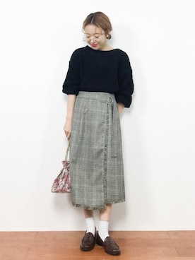 りっぴーさん（レディース・154cm）の秋コーディネート