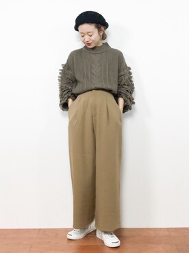 りっぴーさん（レディース・154cm）の秋コーディネート